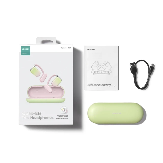 Бездротові навушники Joyroom Openfree JR-OE2 TWS Pink (6956116779313)