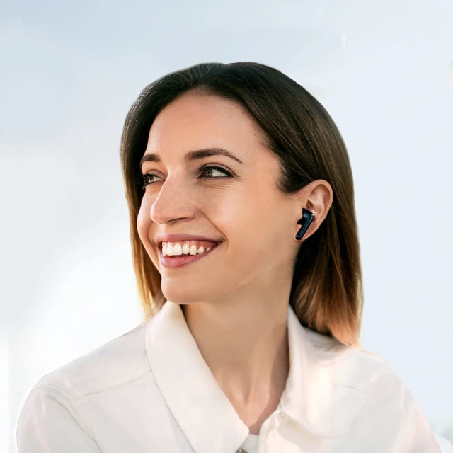 Навушники бездротові Joyroom Funpods Bluetooth 6.0 TWS Black (5907769387708)