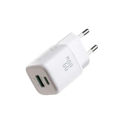 Зарядний пристрій Joyroom JR-TG7 33W USB-A + USB-C White (6956116781132)