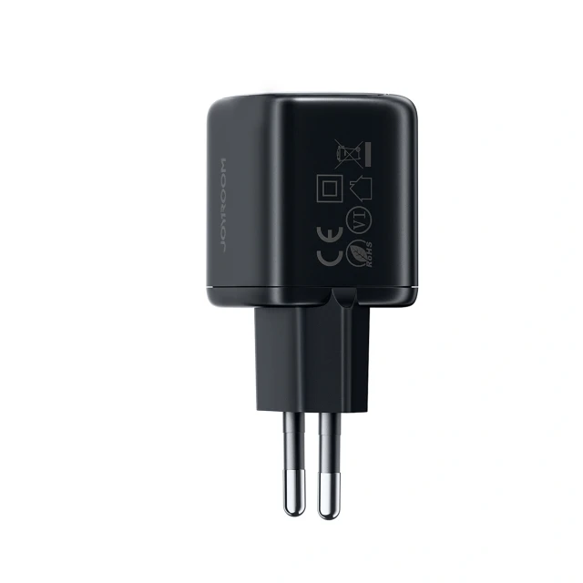 Мережевий зарядний пристрій Joyroom JR-TG7 33W USB-A + USB-C Black (6956116781149)