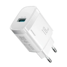 Зарядний пристрій Joyroom JR-TF4 18W USB-A White (6956116781170)