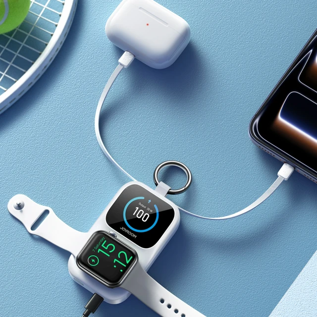 Бездротова зарядка Joyroom JR-W19 5W для Apple Watch White (6956116781507)