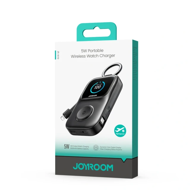 Бездротова зарядка Joyroom JR-W19 5W для Apple Watch Black (6956116781514)
