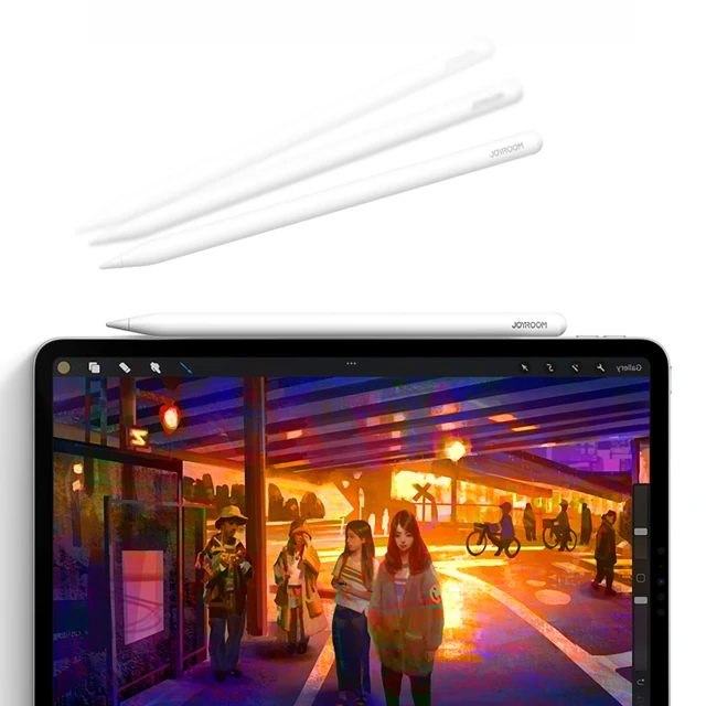 Активний стилус Joyroom JR-X9S Pro з 2 змінними наконечниками White (6956116781521)