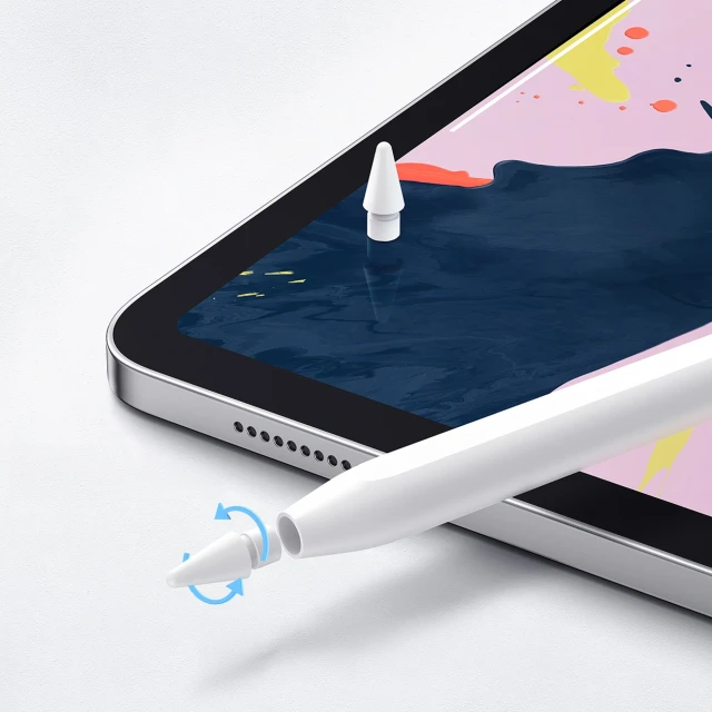 Активний стилус Joyroom JR-X9S Pro з 2 змінними наконечниками White (6956116781521)