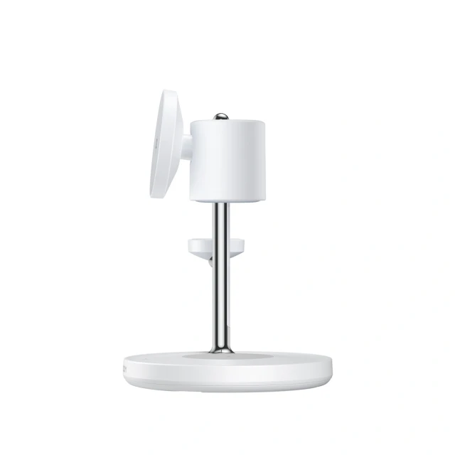 Беспроводная зарядка Joyroom JR-W23 Qi2 4-в-1 Белая (6956116782191)