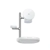 Беспроводная зарядка Joyroom JR-W23 Qi2 4-в-1 Белая (6956116782191)