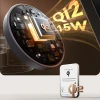 Беспроводная зарядка Joyroom JR-W23 Qi2 4-в-1 Белая (6956116782191)