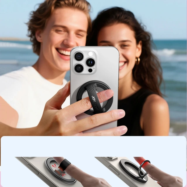Кільце-тримач Joyroom JR-ZS500 White with MagSafe (JR-ZS500)
