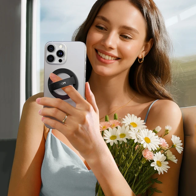 Кільце-тримач Joyroom JR-ZS500 White with MagSafe (JR-ZS500)