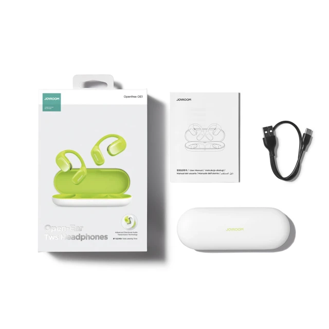Бездротові навушники Joyroom Openfree JR-OE1 Green (6956116783136)