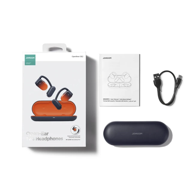 Бездротові навушники Joyroom Openfree JR-OE2 TWS Orange (6956116783150)