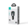 Автомобільний зарядний пристрій Joyroom 120W 2xUSB-C/USB-A with USB-C to USB-C Cable 100W Dark Grey (JR-CCN07)