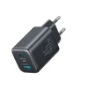Зарядний пристрій Joyroom JR-TO1 GaN 45W USB-C Lightning USB-A Black (6956116790929)