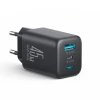 Зарядний пристрій Joyroom JR-TO1 GaN 45W USB-C Lightning USB-A Black (6956116790929)