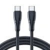 Кабель Joyroom Surpass 60W USB-C - USB-C 0.25m Black (S-A11)