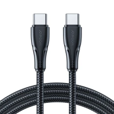 Кабель Joyroom Surpass 60W USB-C - USB-C 0.25m Black (S-A11)