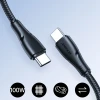 Кабель Joyroom Surpass 60W USB-C - USB-C 0.25m Black (S-A11)