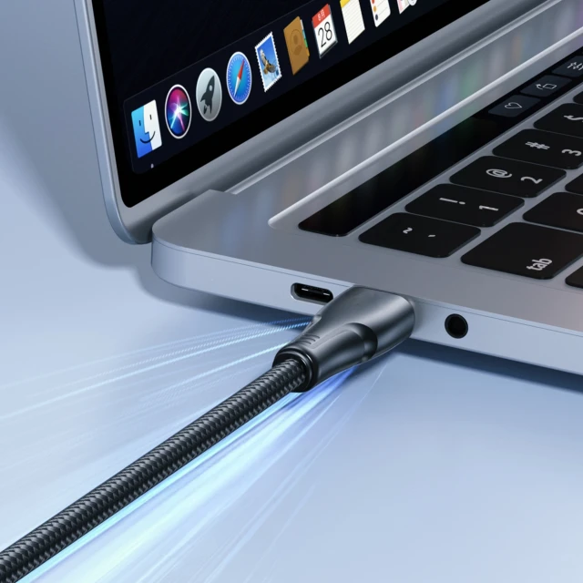 Кабель Joyroom Surpass 60W USB-C - USB-C 0.25m Black (S-A11)