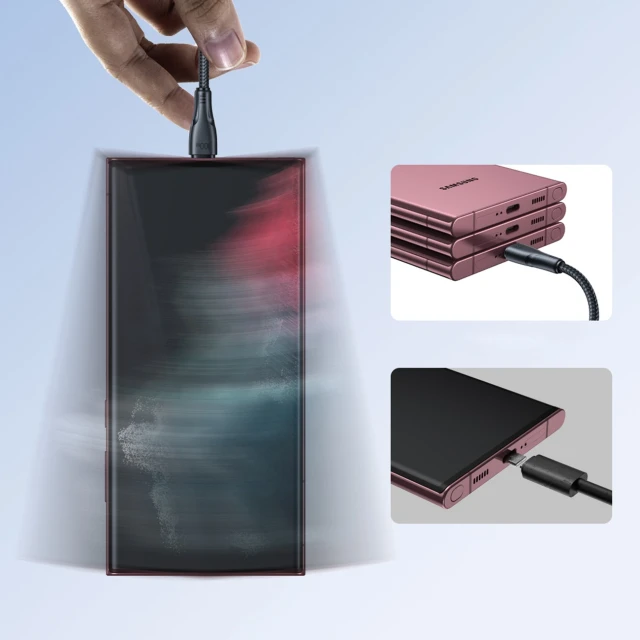 Кабель Joyroom Surpass 60W USB-C - USB-C 0.25m Black (S-A11)