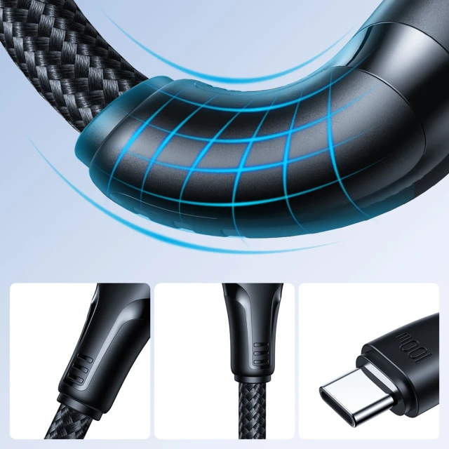 Кабель Joyroom Surpass 60W USB-C - USB-C 0.25m Black (S-A11)
