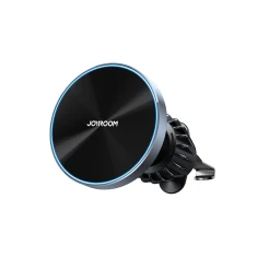 Автотримач з функцією бездротової зарядки Joyroom Air Vent Car Holder 15W Black (JR-ZS240 Pro)