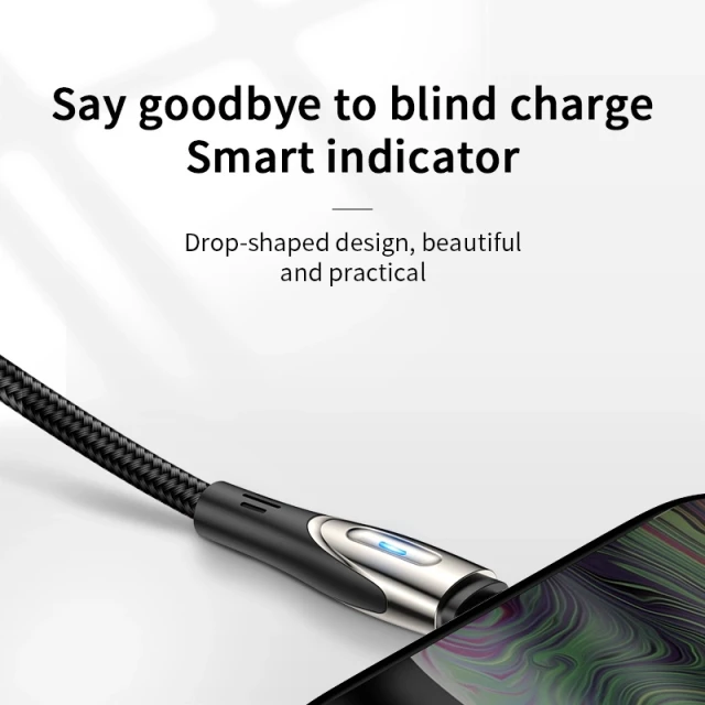 Кабель Joyroom Sharp Series USB-A to micro USB 1.2 m Black (S-M411_1.2)