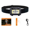 Фонарь налобный Superfire X30 световой поток 340lm USB (X30)
