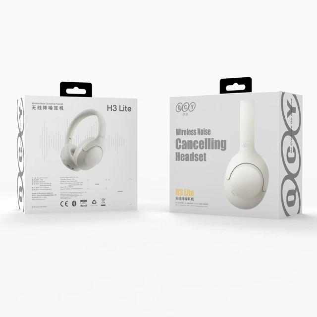 Навушники QCY H3 Lite ANC White (6957141409046)