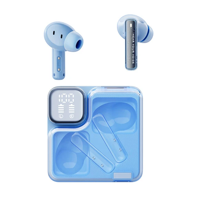 Навушники TWS QCY MeloBuds Neo T31 Blue (T31 blue)