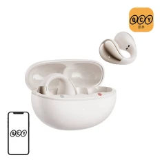 Навушники QCY Crossky Clip T33 White (T33-white)