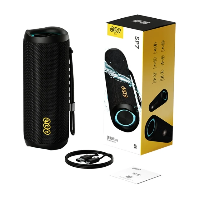 Бездротова колонка QCY SP7 Black (SP7 black)