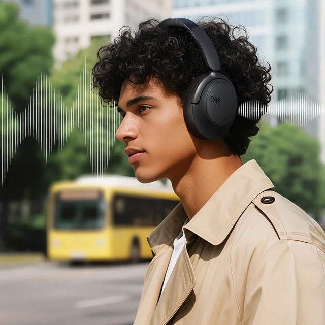 Наушники беспроводные QCY H3S LDAC ANC Black (6957141411216)
