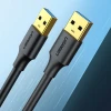 Кабель Ugreen USB-A to USB-A 0.5m Black (6957303800513)