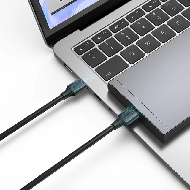 Кабель Ugreen USB-A to USB-A 0.5m Black (6957303800513)