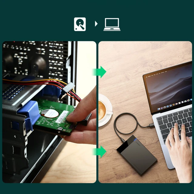 Відсік для твердотільного накопичувача Ugreen for SSD/HDD SATA 2.5