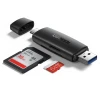 Адаптер Ugreen USB-A/USB-C to SD/micro SD Black (6957303805860)