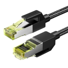 Кабель Ugreen NW150 RJ45 to RJ45 Cat.7 F/FTP 5m Black (80425B)