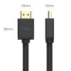 Кабель Ugreen HDMI 4K 30Hz 3D 10m Black (UGR1342BLK)