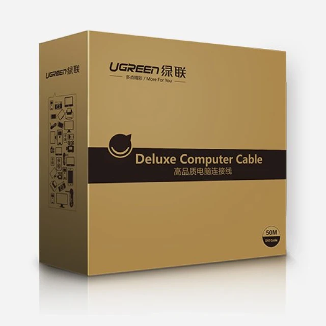 Кабель Ugreen HDMI 4K 30Hz 3D 10m Black (UGR1342BLK)
