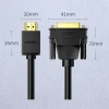 Кабель Ugreen HDMI to DVI 2m Black (6957303811359)