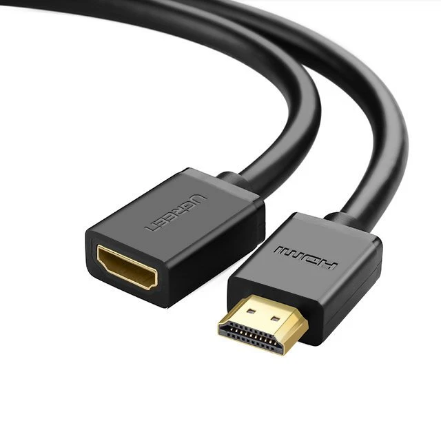 Кабель-адаптер Ugreen HDMI to HDMI 4K 10.2Gbps 340MHz 0.5m Black (UGR358BLK)
