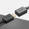 Кабель-адаптер Ugreen HDMI to HDMI 4K 10.2Gbps 340MHz 0.5m Black (UGR358BLK)