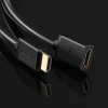 Кабель-адаптер Ugreen HDMI to HDMI 4K 10.2Gbps 340MHz 0.5m Black (UGR358BLK)