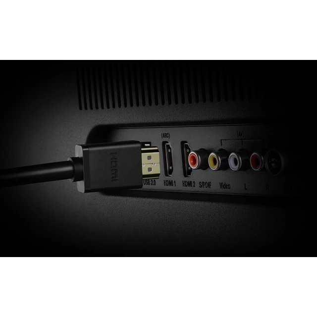 Кабель-адаптер Ugreen HDMI to HDMI 4K 10.2Gbps 340MHz 0.5m Black (UGR358BLK)