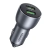 Автомобільний зарядний пристрій Ugreen Quick Charge 2x USB-A 36W Gray (UGR988GRY)