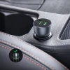 Автомобільний зарядний пристрій Ugreen Quick Charge 2x USB-A 36W Gray (UGR988GRY)