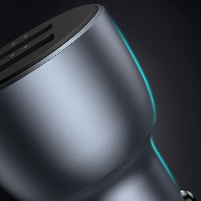 Автомобільний зарядний пристрій Ugreen Quick Charge 2x USB-A 36W Gray (UGR988GRY)
