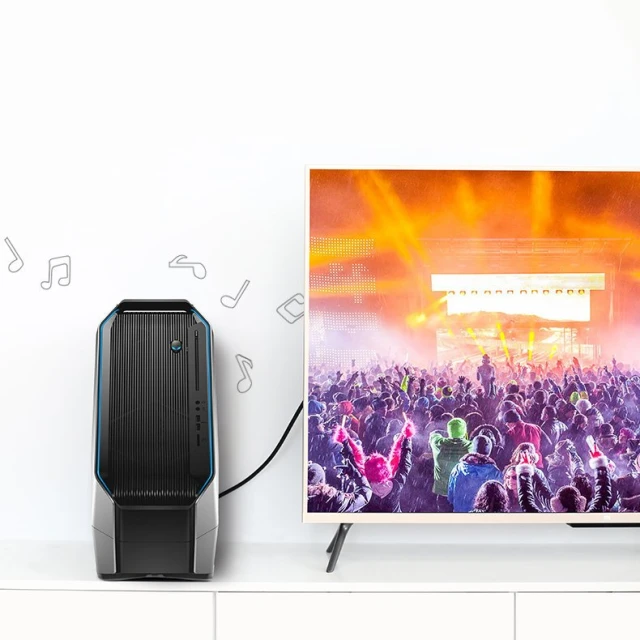 Кабель Ugreen DisplayPort to HDMI 4K 30Hz 32AWG 2m Black (UGR159BLK)