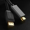 Кабель Ugreen DisplayPort to HDMI 4K 30Hz 32AWG 2m Black (UGR159BLK)